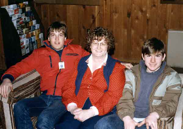 betty jones, and 2 sons